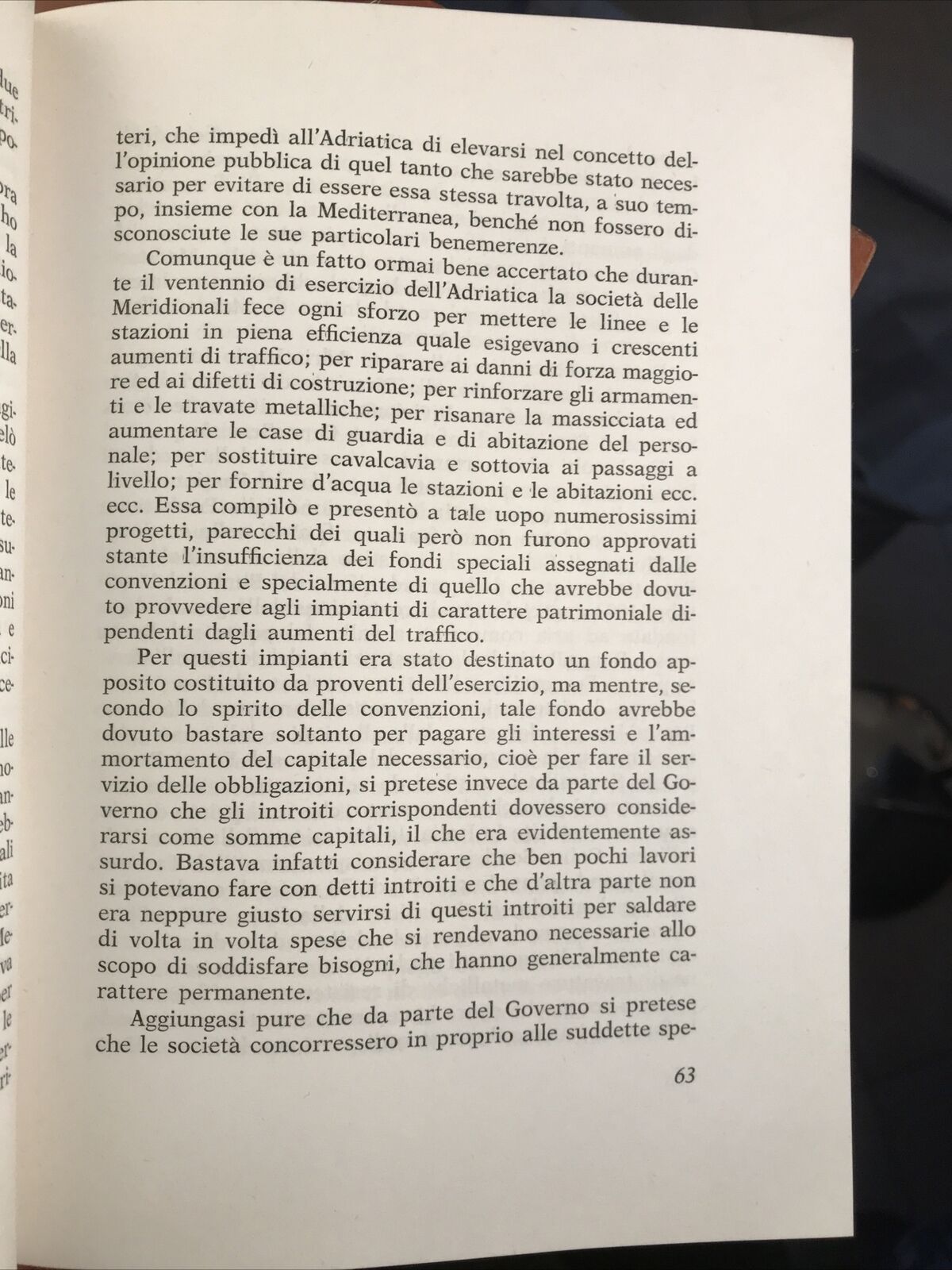 FERROVIE La costruzione e l'esercizio delle ferrovie italiane nei miei ricordi