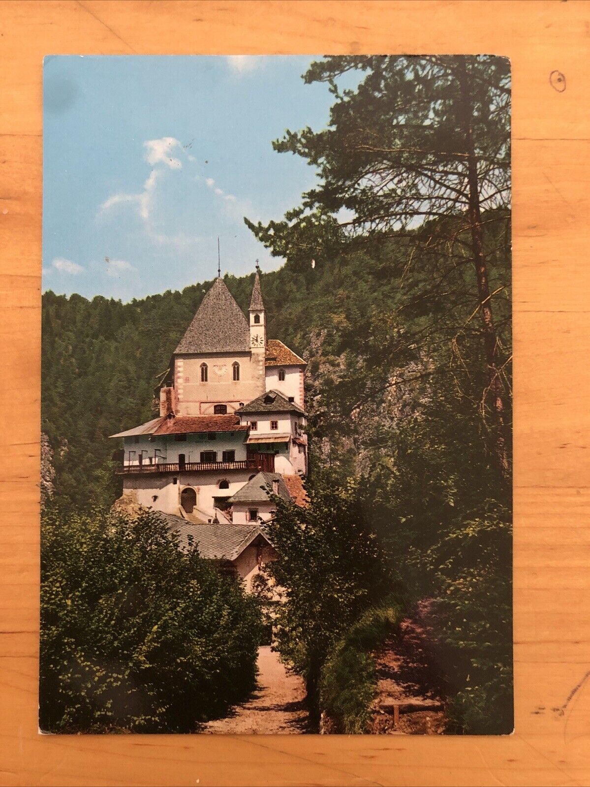 Cartolina SANTUARIO DI S. ROMEDIO, VAL DI NON TRENTO, VIAGGIATA