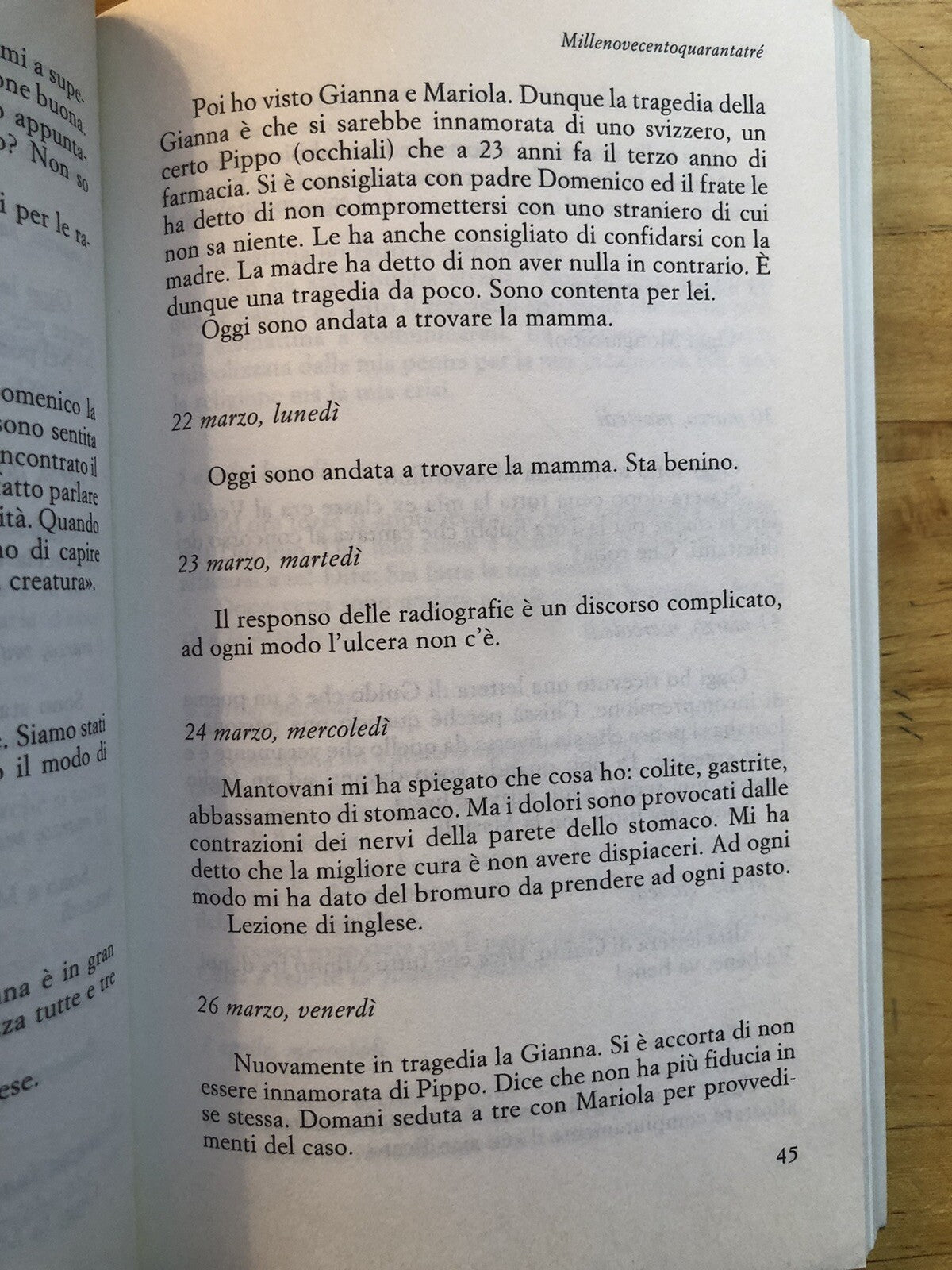 Giancarla Arpinati Malacappa diario di una ragazza 1943-1945. il Mulino 2004
