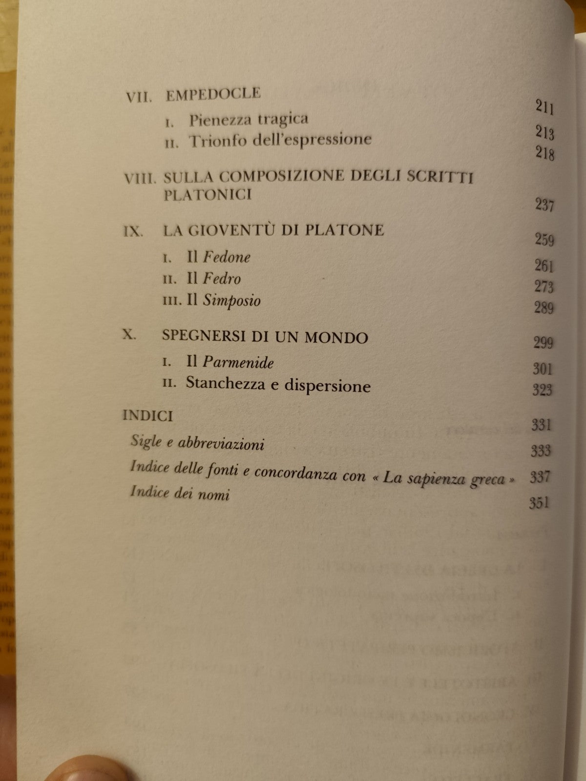 La natura ama nascondersi - Giorgio Colli. Adelphi - Biblioteca Filosofica 1988