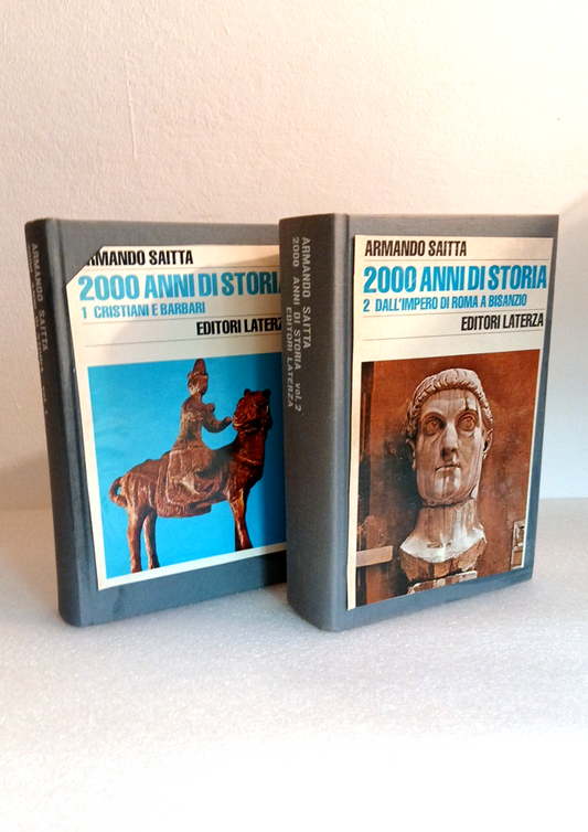 2000 anni di storia, Armando Saitta, Volume 1 e 2 Laterza ed. 1978