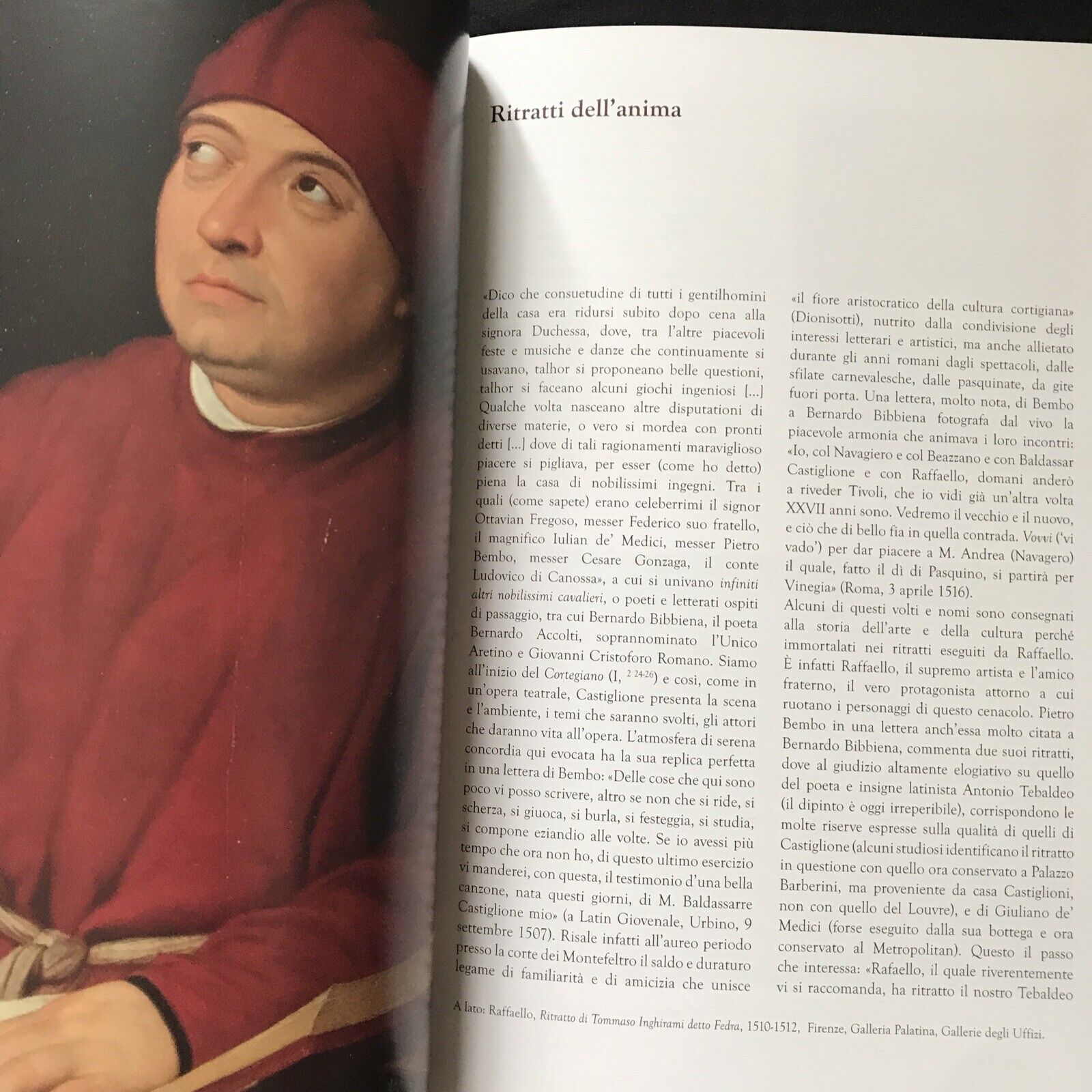 BALDASSARRE CASTIGLIONE E RAFFAELLO volti e momenti della vita di corte. Sgarbi