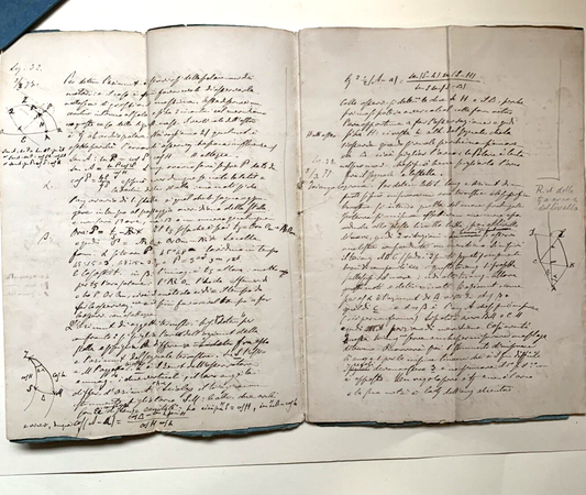 GOBBI BELCREDI Università Pavia 1876, Appunti di suo studente GEODESIA TEORETICA