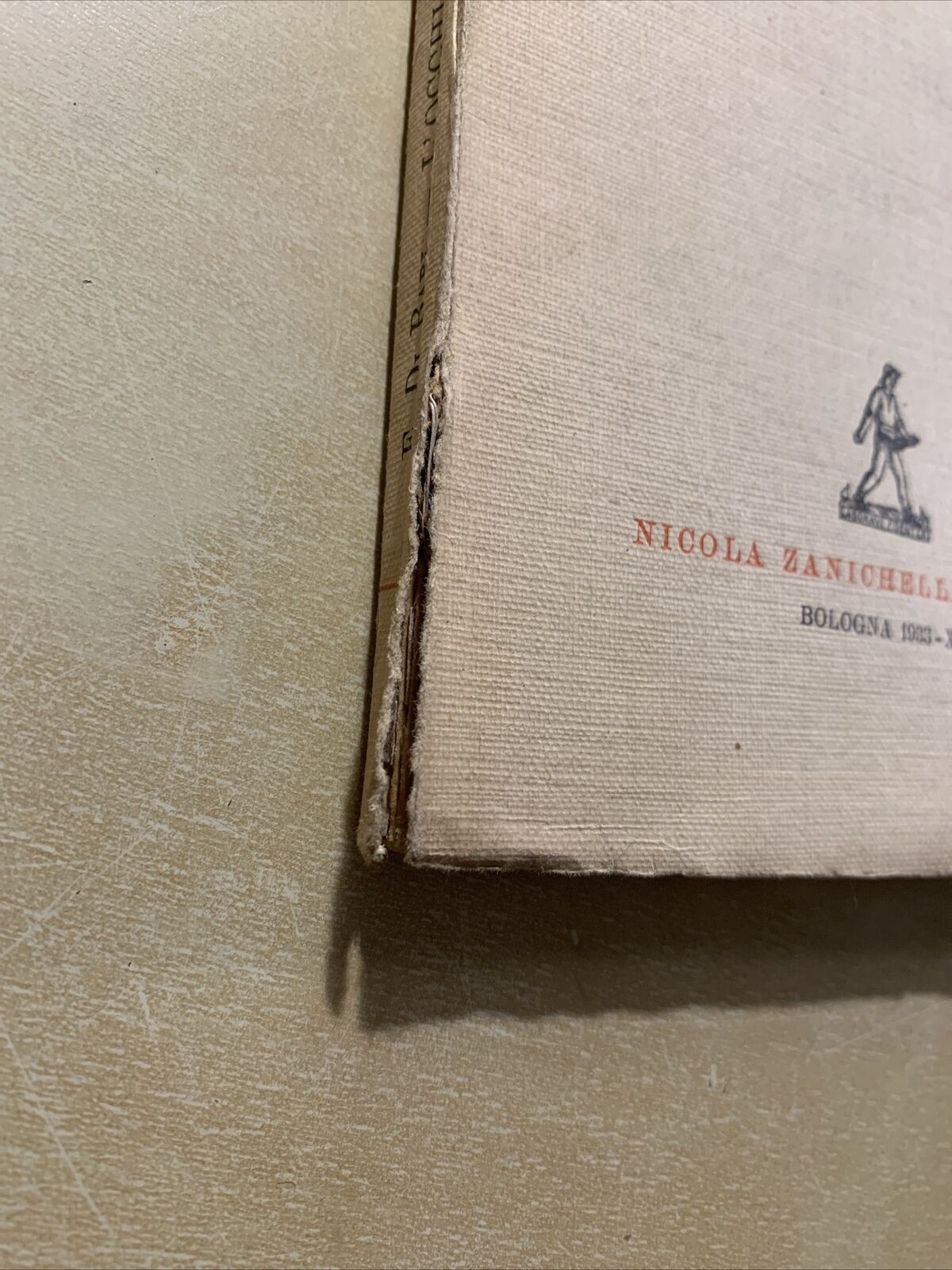 L'OCCHIO E IL MECCANISMO DELLA VISIONE - ENZO DI BARI. ZANICHELLI 1933 #