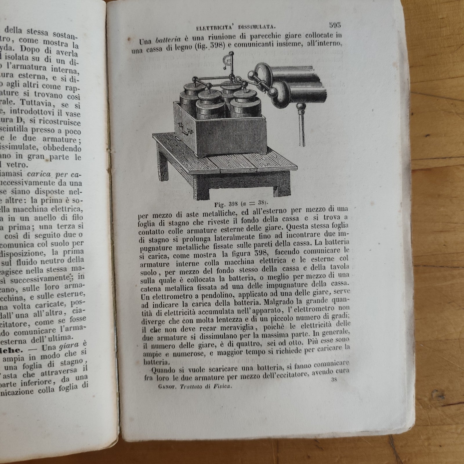 Trattato elementare fisica sperimentale applicata Meteorologia - A. Ganot 1857