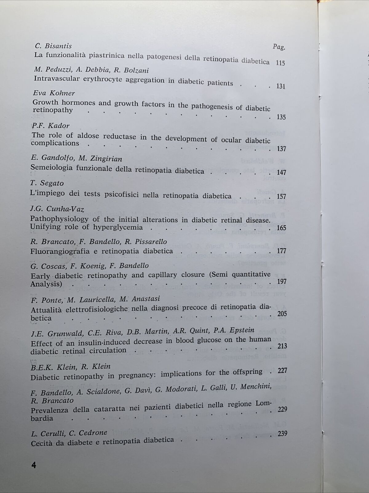 LA RETINOPATIA DIABETICA - BRANCATO POZZA, epidemiologia, patogenesi, diagnosi #