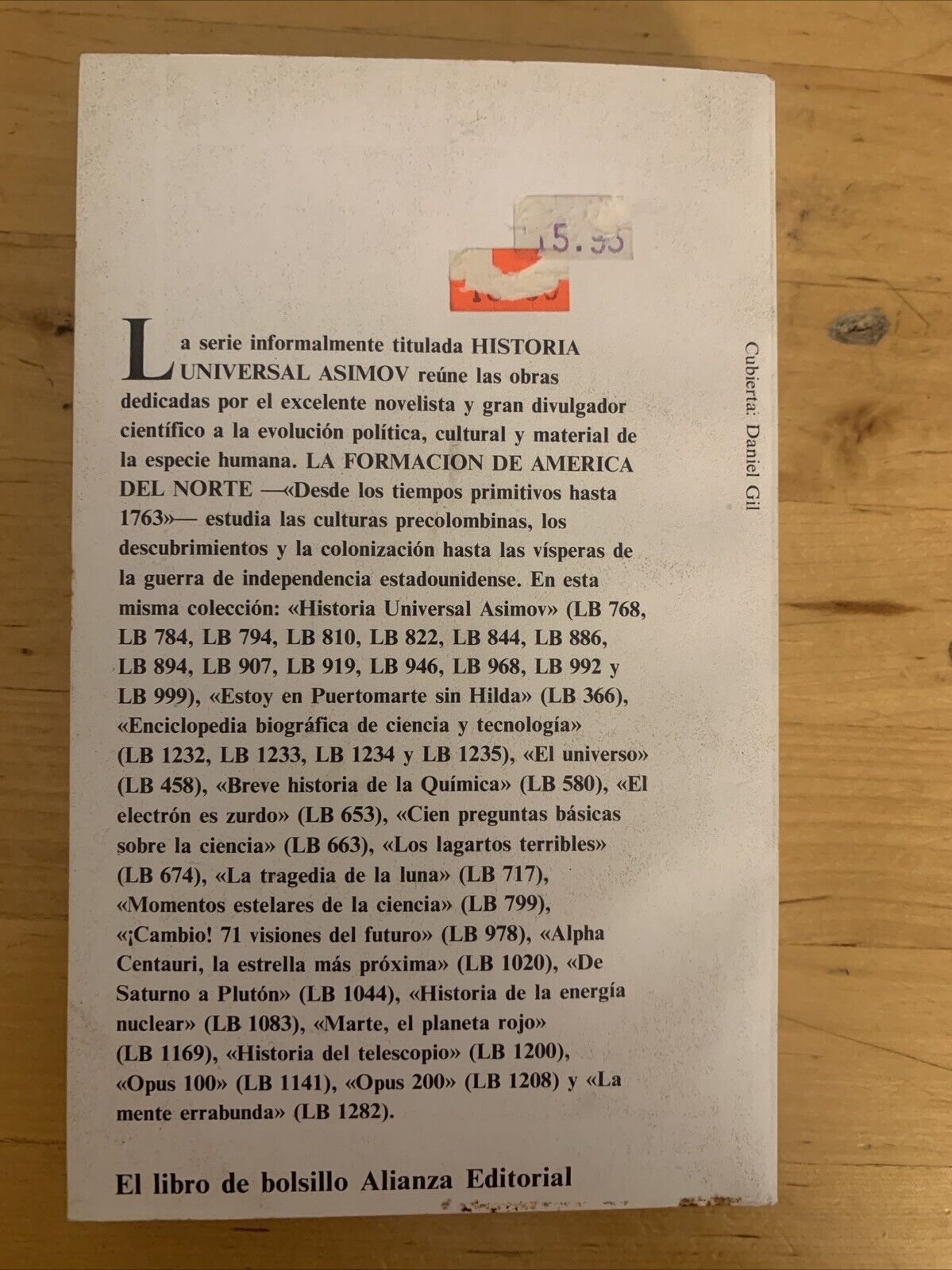 LA FORMACION DE AMERICA DEL NORTE -  ISAAC ASIMOV, 1973