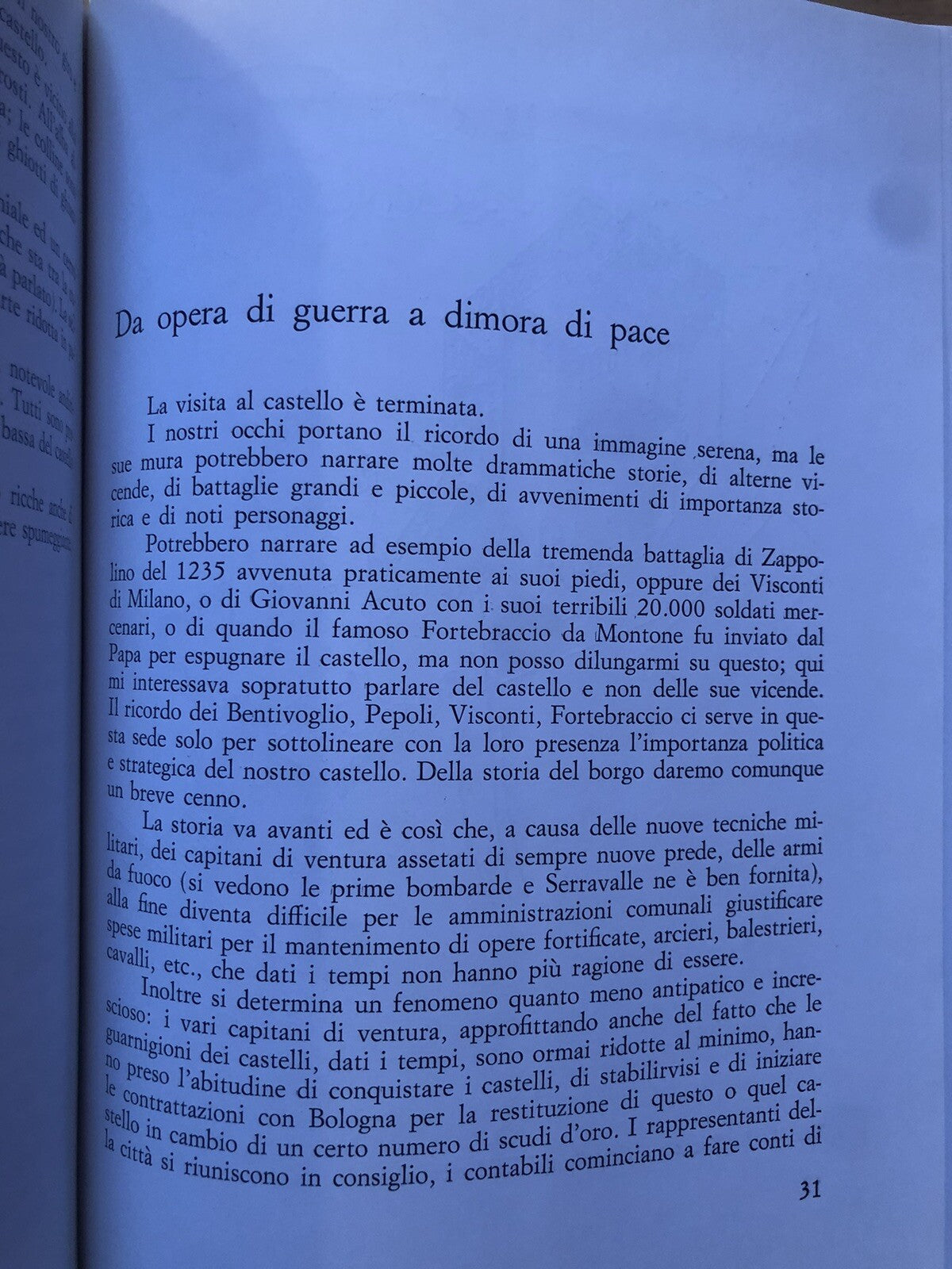 Il castello di Serravalle, Domenico Cavazzoni Pederzini. Tamari editori 1988