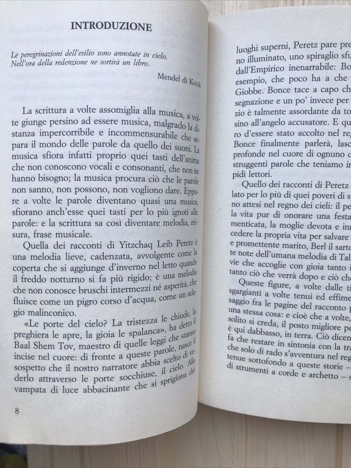 IL MAGO  e altre novelle Ebraiche - Yitzchaq Leib Peretz, Gribaudi