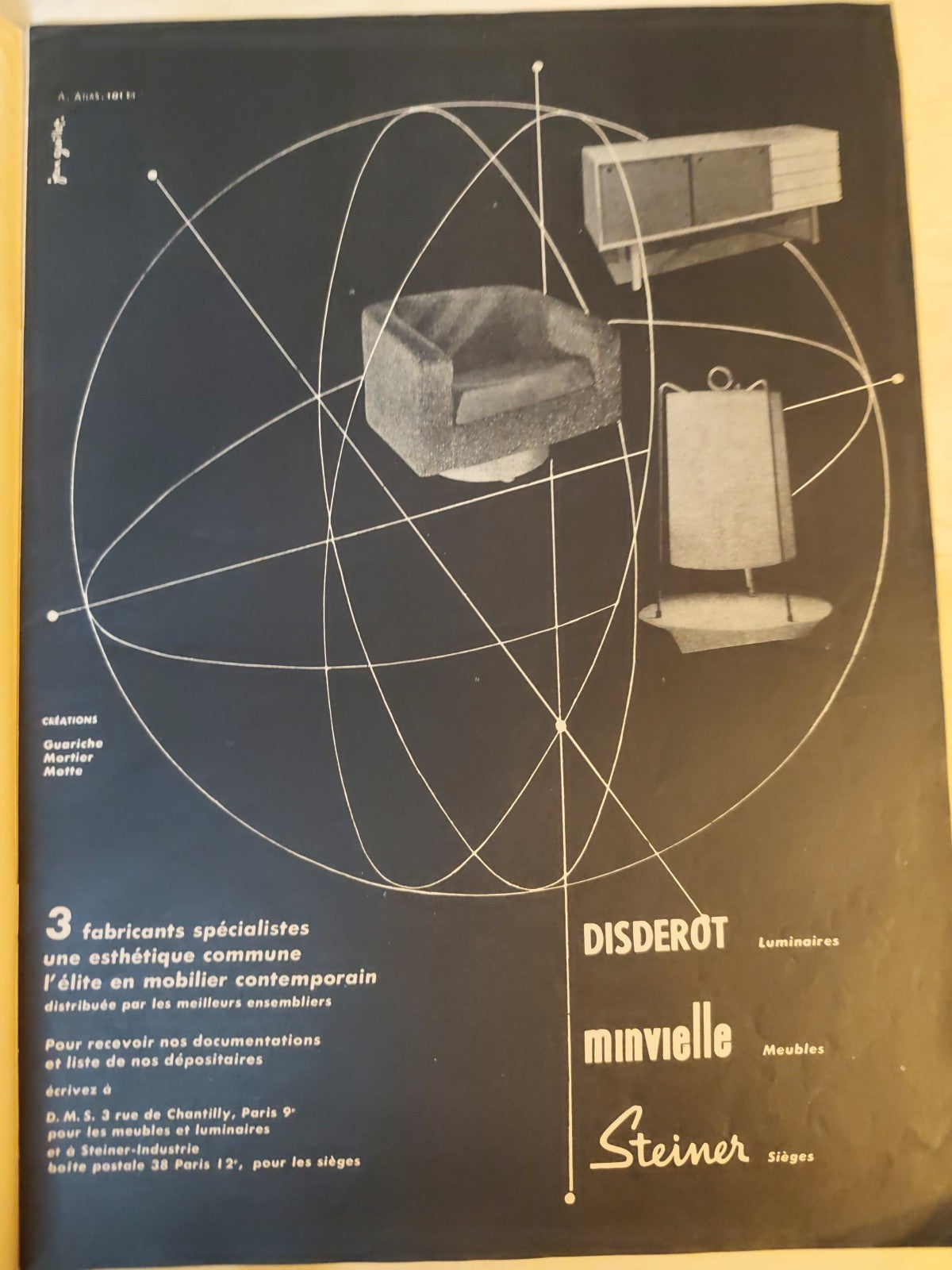 Meubles et decors Journal de L'ameublement 1956 n. 691
