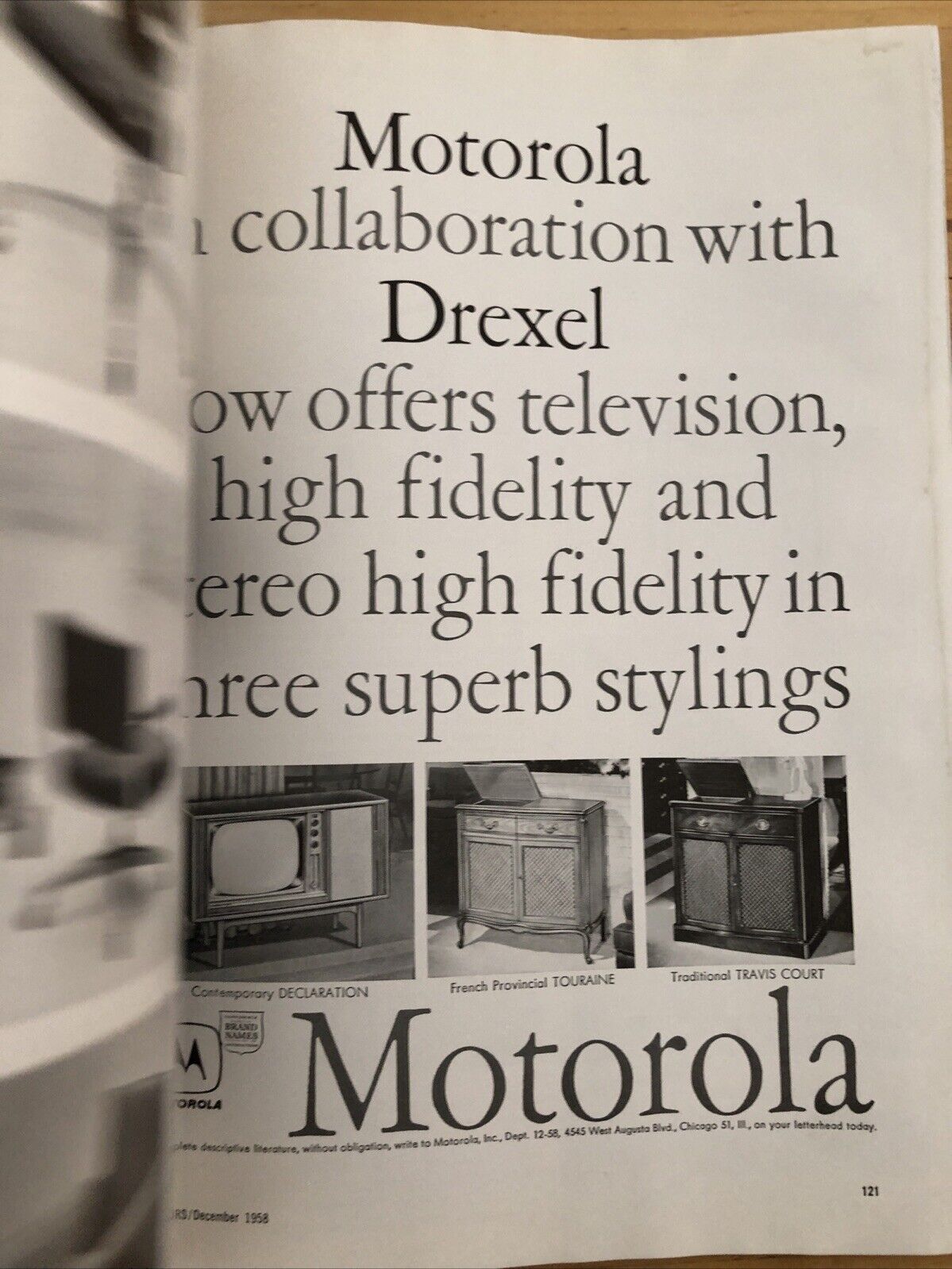 INTERIORS MAGAZINE DECEMBER 1958. Interiors, design, architecture. Olga Gueft