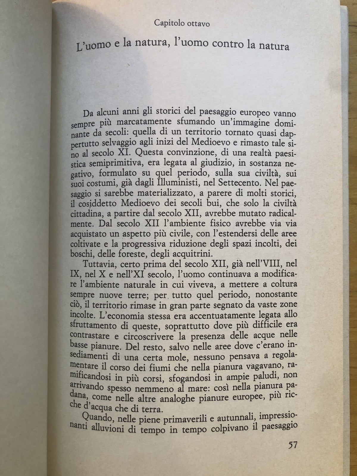 La pietra viva, città e natura del medioevo  - Vito Fumagalli, il Mulino 1988