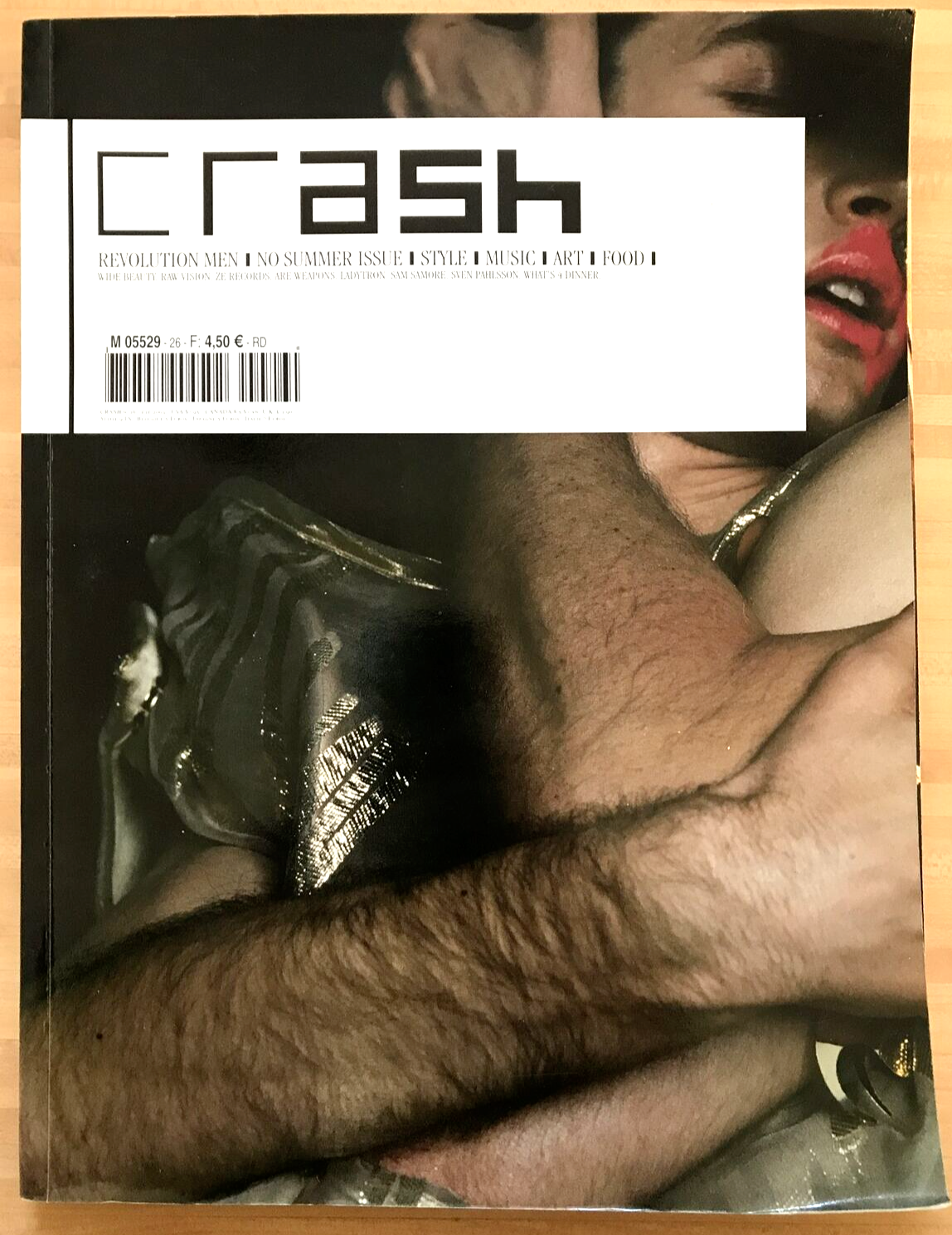 CRASH MAGAZINE ISSUE N. 26, 2003, revolution men, no summer issue, style music #