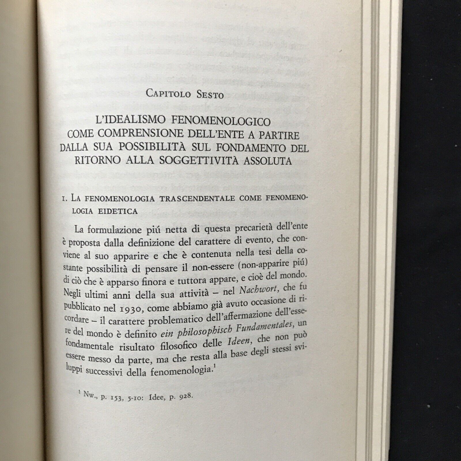 VERITÀ E SOGGETTIVITÀ - Mario Ruggenini, Fiorini editore 1974  **RARO** #