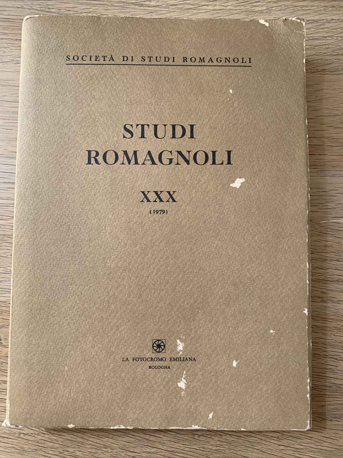 STUDI ROMAGNOLI XXX 1979, SOCIETÀ DI STUDI ROMAGNOLI, Fotocromo Emiliana #