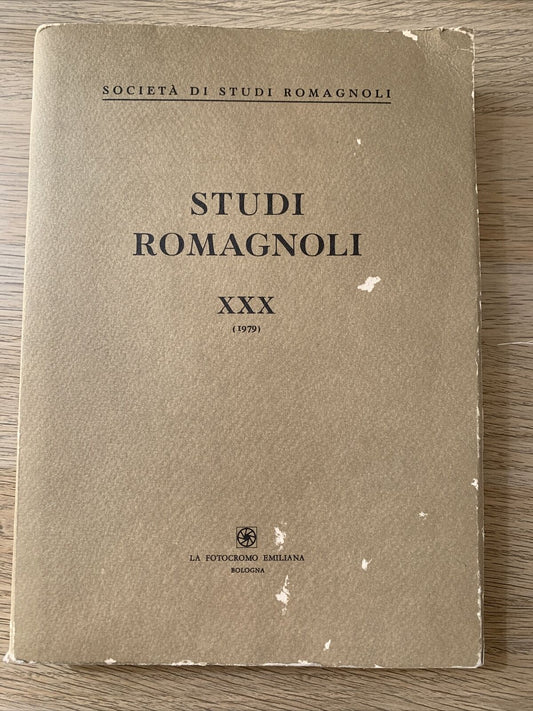 STUDI ROMAGNOLI XXX 1979, SOCIETÀ DI STUDI ROMAGNOLI, Fotocromo Emiliana #