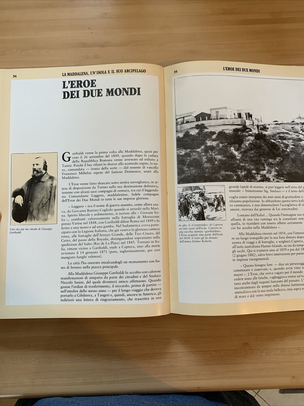 LA MADDALENA un'isola e il suo arcipelago. Storia personaggi - Renzo De Martino