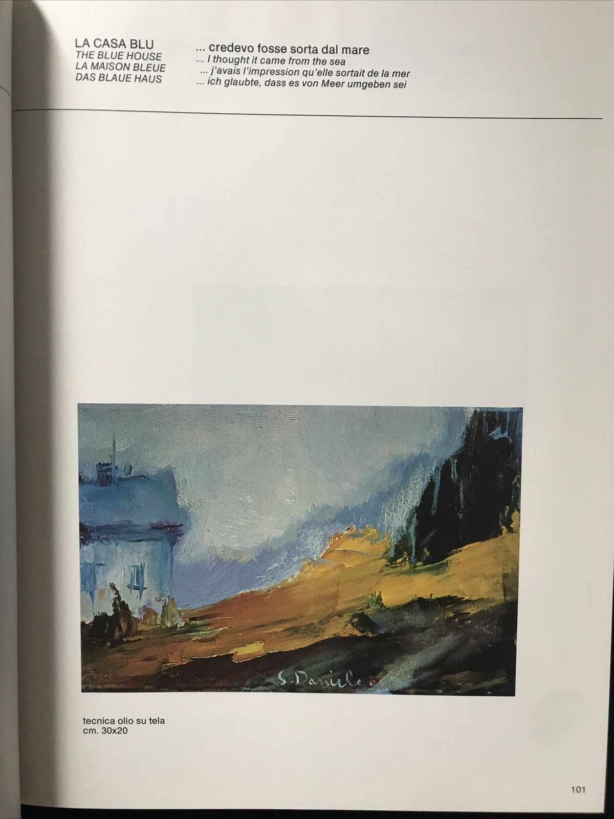 DANIELE SCAGLIONI, Davide Lajolo, LA LINFA DEL ROVO