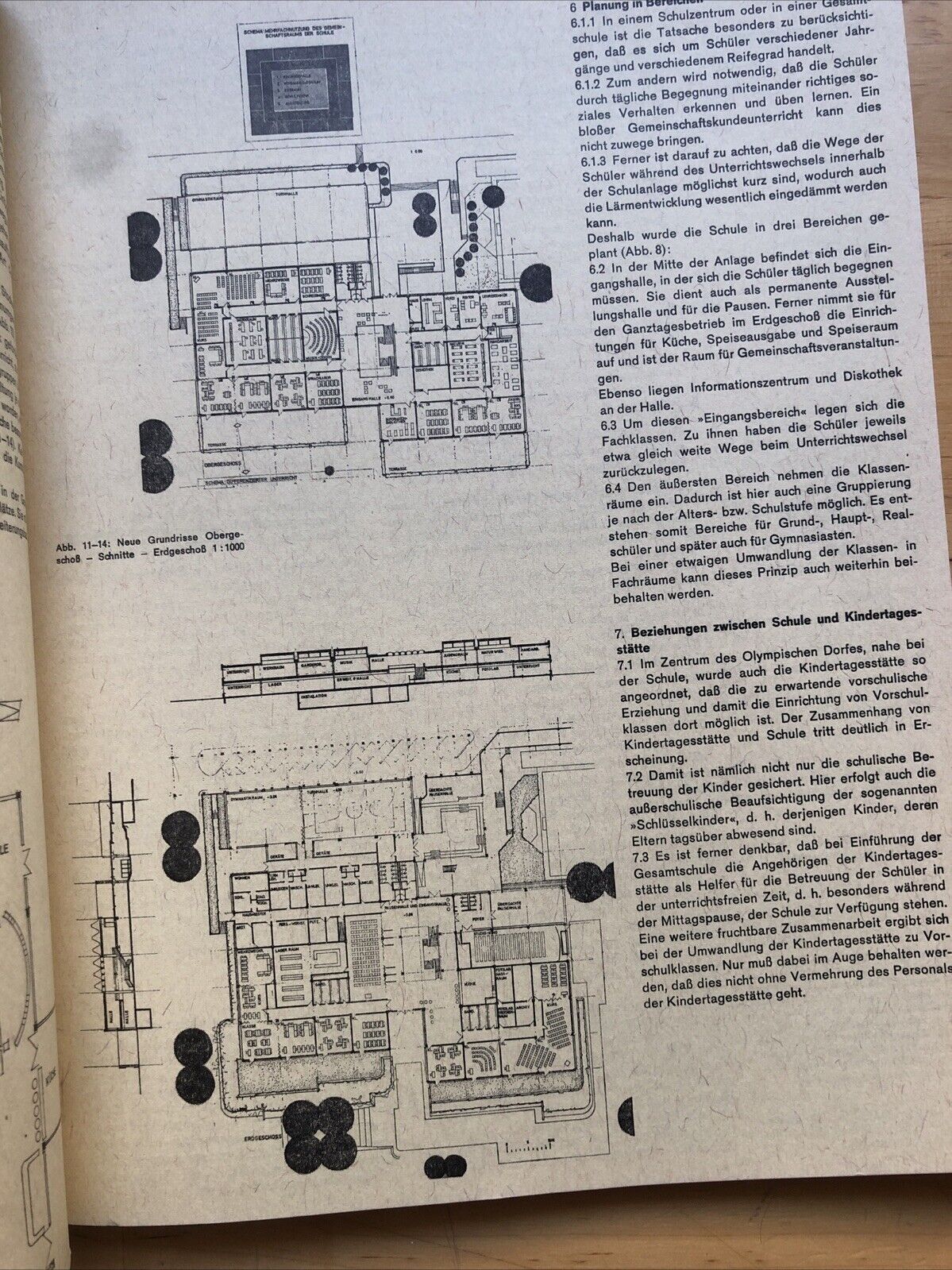 ARCHITEKTUR WETTBEWERBE 63 gesamtschulen schulmodelle ARCHITECTURE MAGAZINE 1970