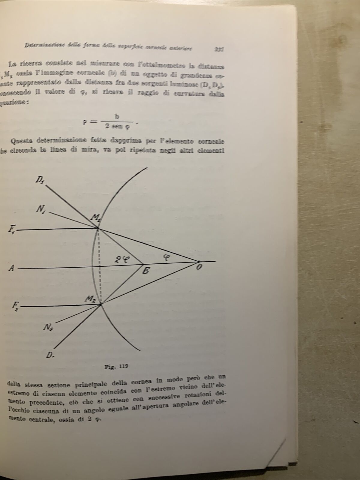 ELEMENTI DI DIOTRICA OCULARE - GIROLAMO LO CASCIO 1955 #