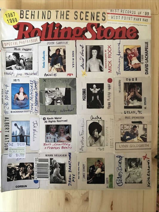 Rolling Stone Magazine Issue 828/829 December 16-23 1999 Behind The Scenes #