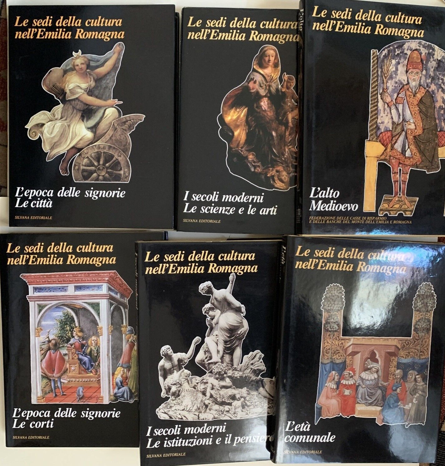 LE SEDI DELLA CULTURA NELL'EMILIA ROMAGNA - SILVANA EDITORIALE - COMPLETA #