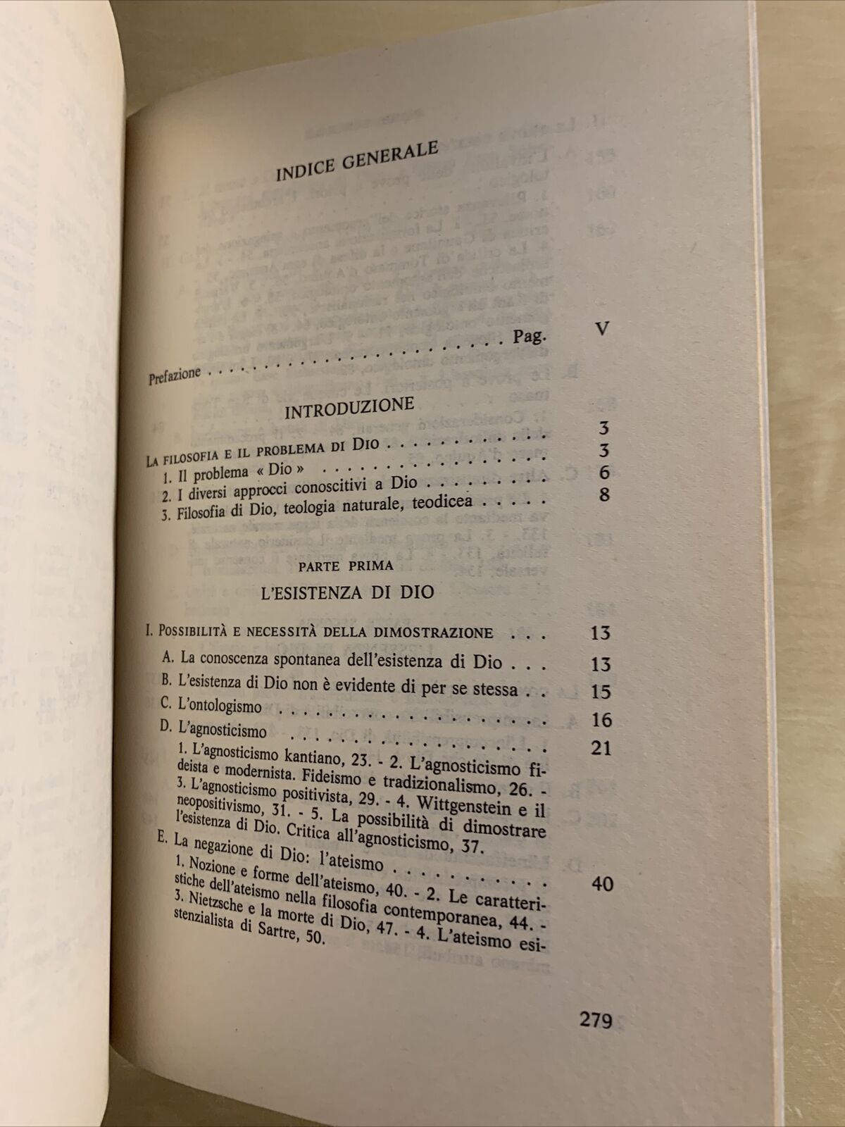 FILOSOFIA DI DIO - Angel Luis Gonzalez. Le Monnier 1997 #