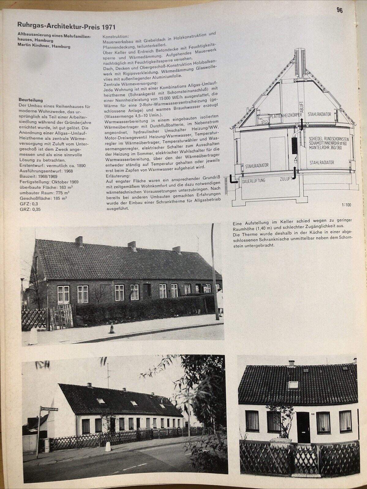 ARCHITEKTUR WETTBEWERBE 69 architettura architecture, living in new Areas 1972