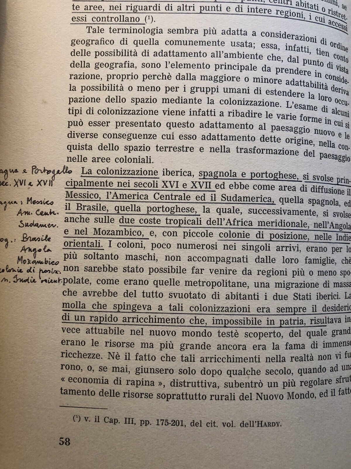 Rapporti fra società umane e paesaggio, Giovanni Merlini. Cesare Zuffi 1950