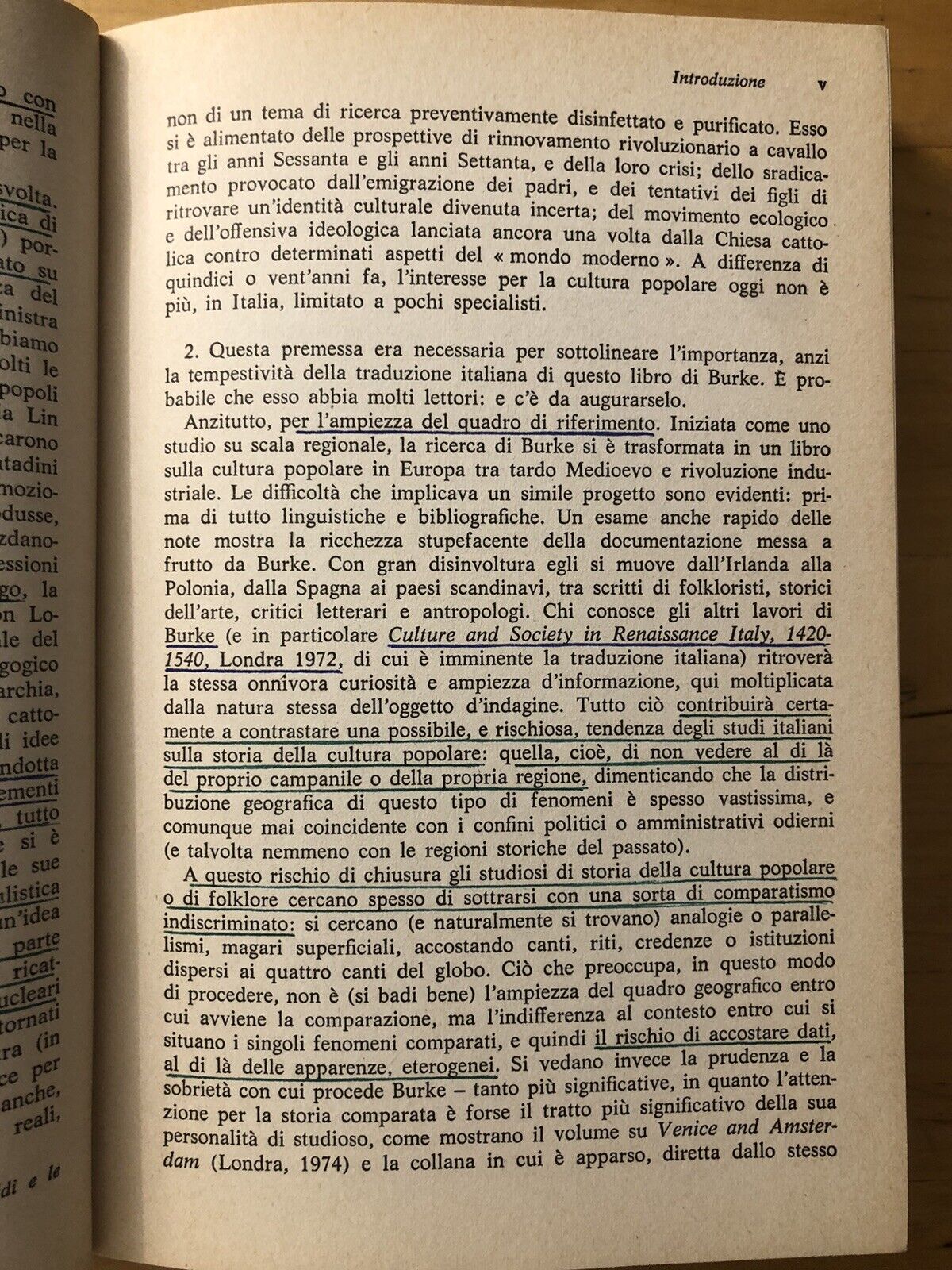Cultura popolare nell'Europa moderna, Peter Burke - Mondadori 1980