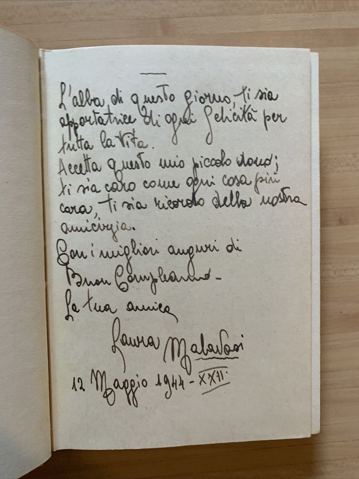 CAPPUCCETTO AZZURRO - SENESI, SALANI 1943 #