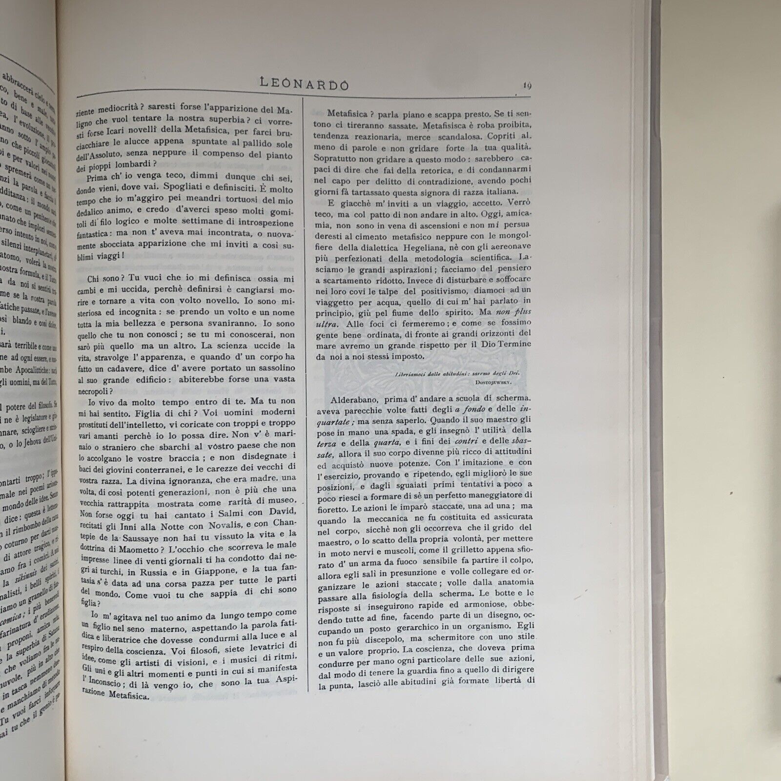 LEONARDO Rivista d'Idee. Mario Quaranta Schram Pighi, Arnaldo Forni ed. 1981 #