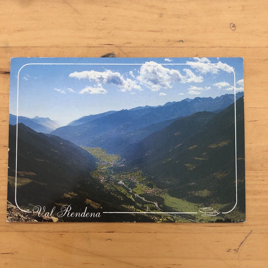 Cartolina VALLE RENDENA, TRENTINO, VIAGGIATA