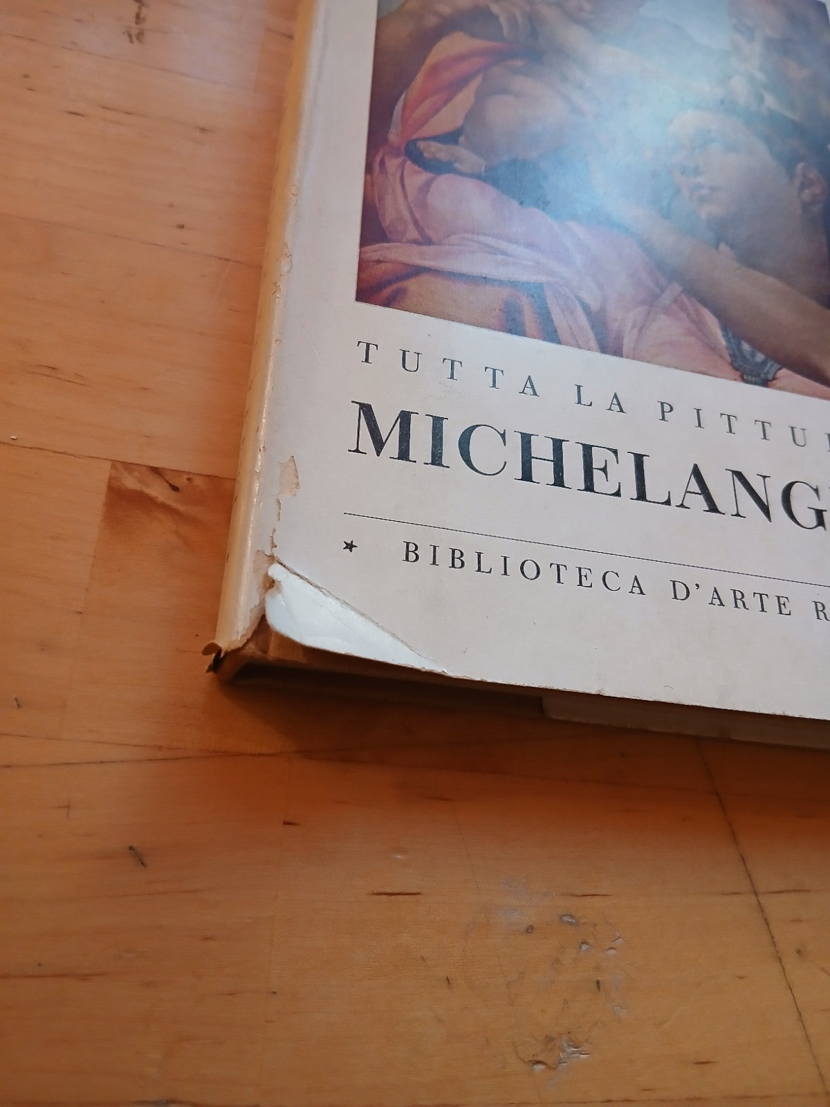 Michelangelo Tutta la scultura - Pittura Biblioteca d'arte - Rizzoli 1953 '52
