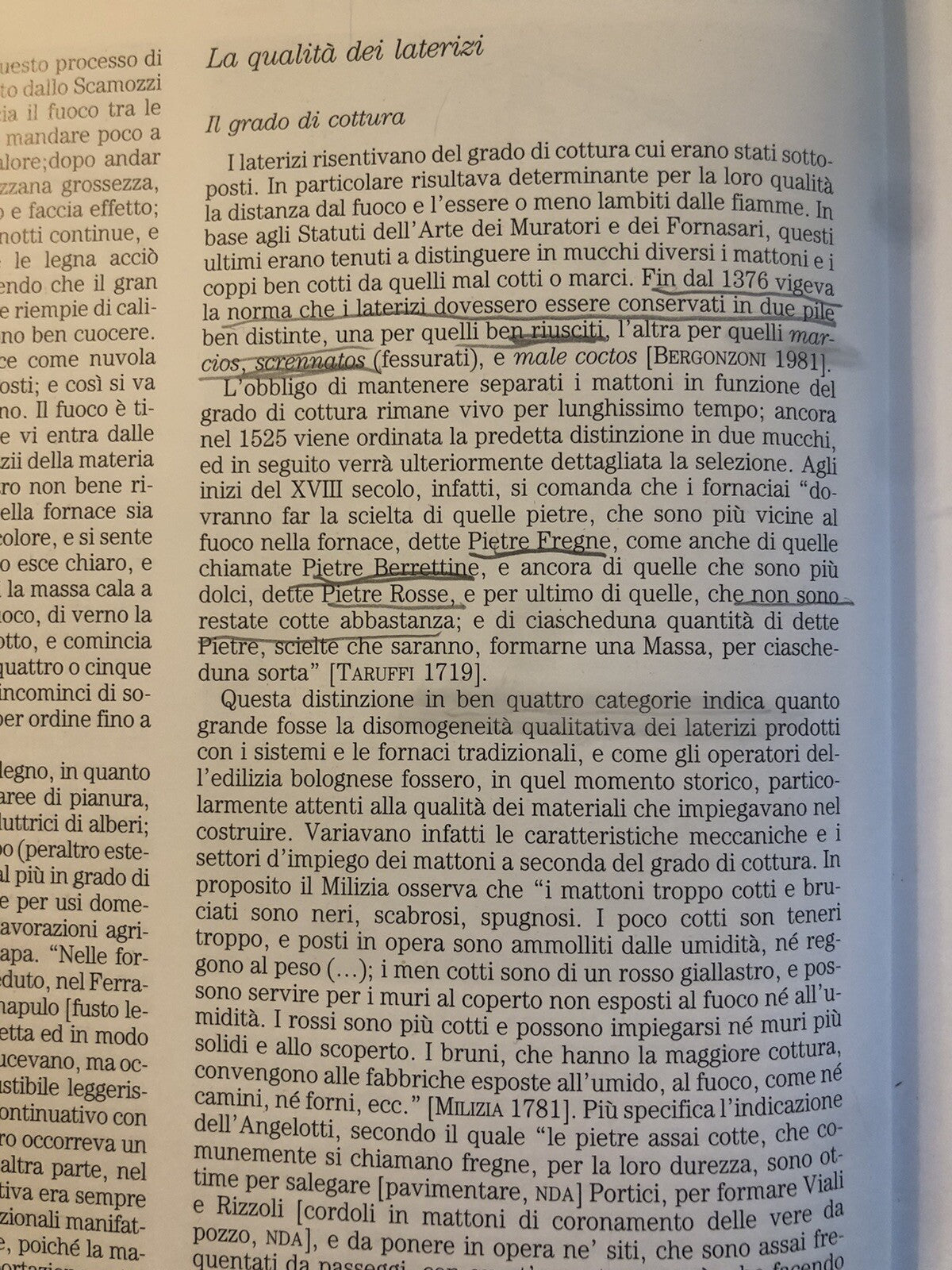 L'arte muraria  in Bologna nell'età Pontificia. Leonardo Marinelli, Scarpellini