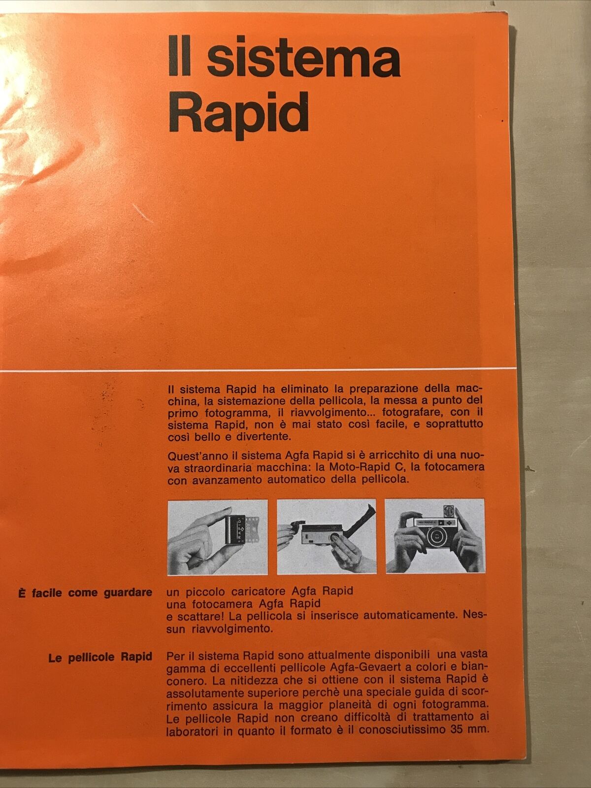 AGFA Catalogo 1967 - FOTOGRAFIA. Agfa - Gevaert