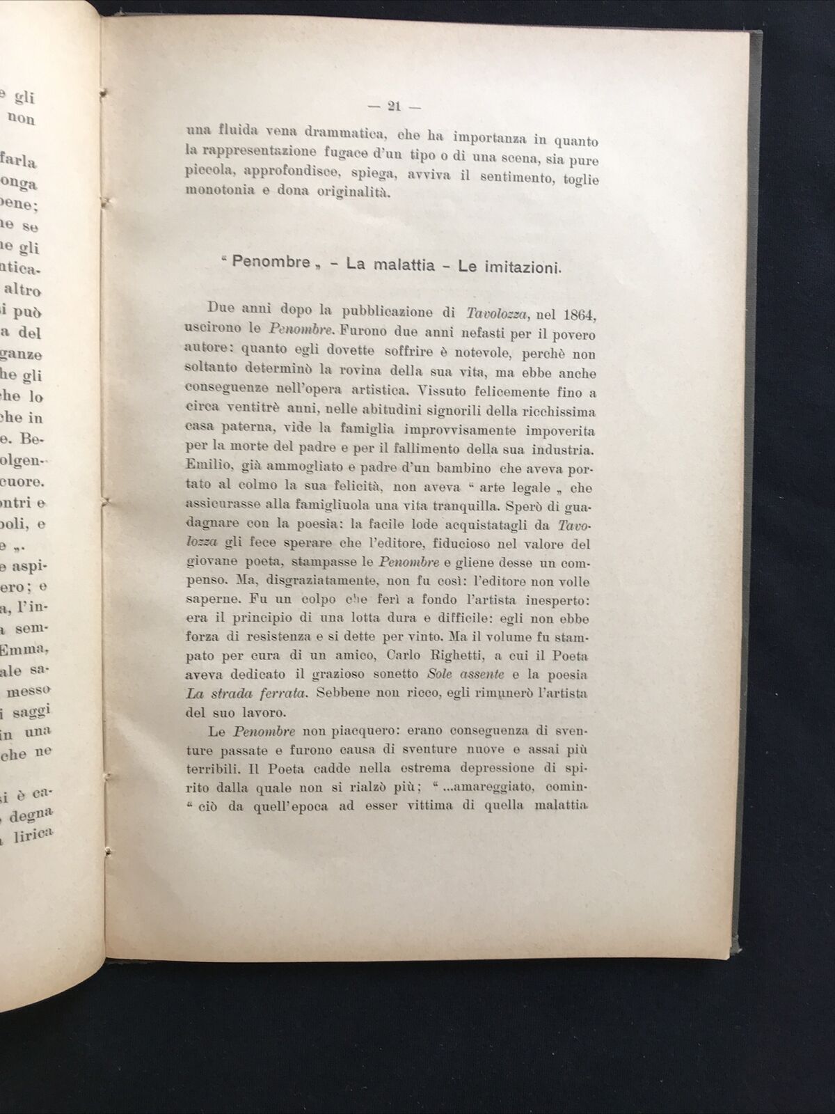 Emilio Praga, Giuseppina Vertunni, 1907, officina poligrafica italiana