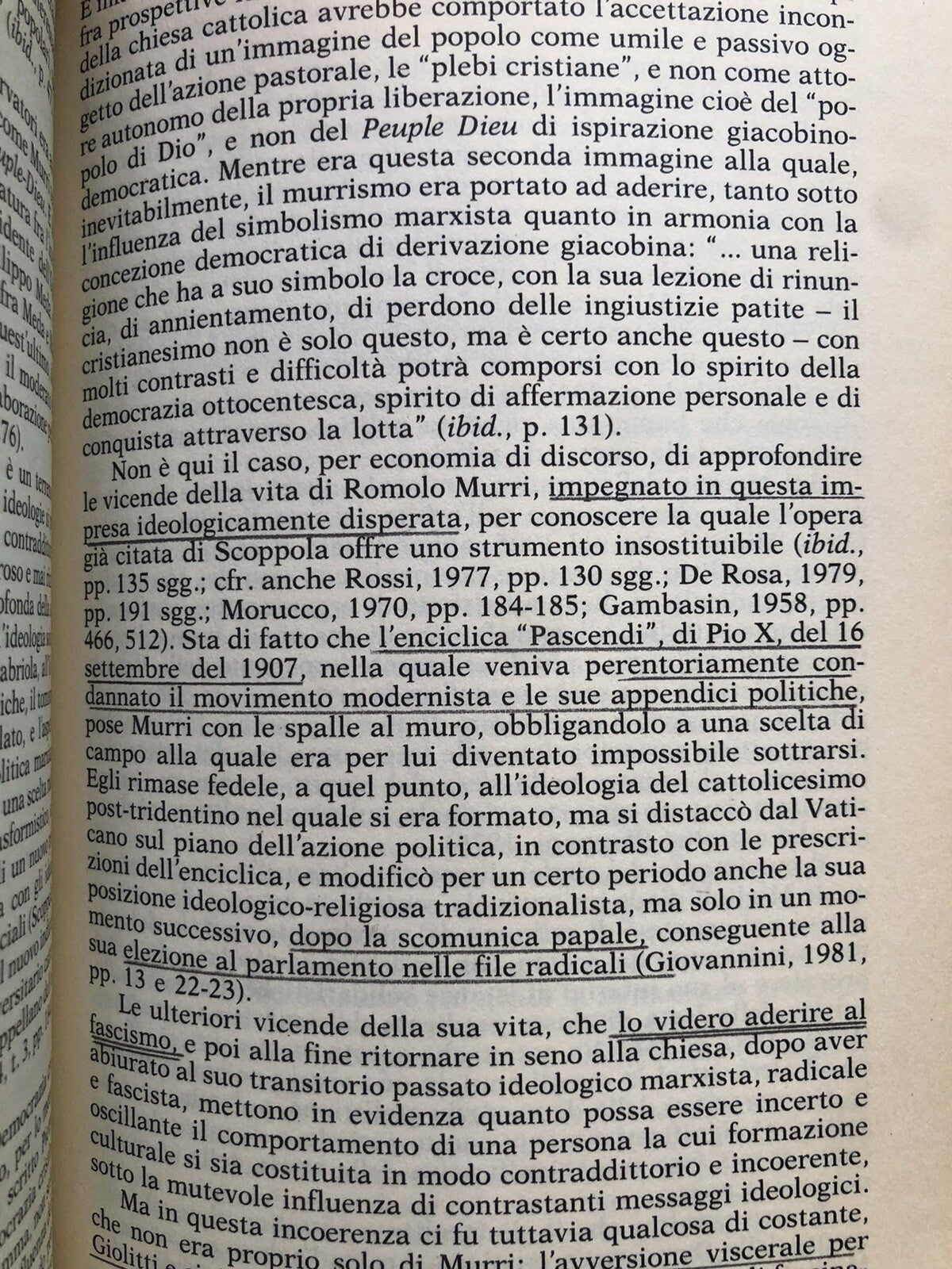 Populismo e trasformismo, Carlo Tullio-Altan,  Feltrinelli 1989