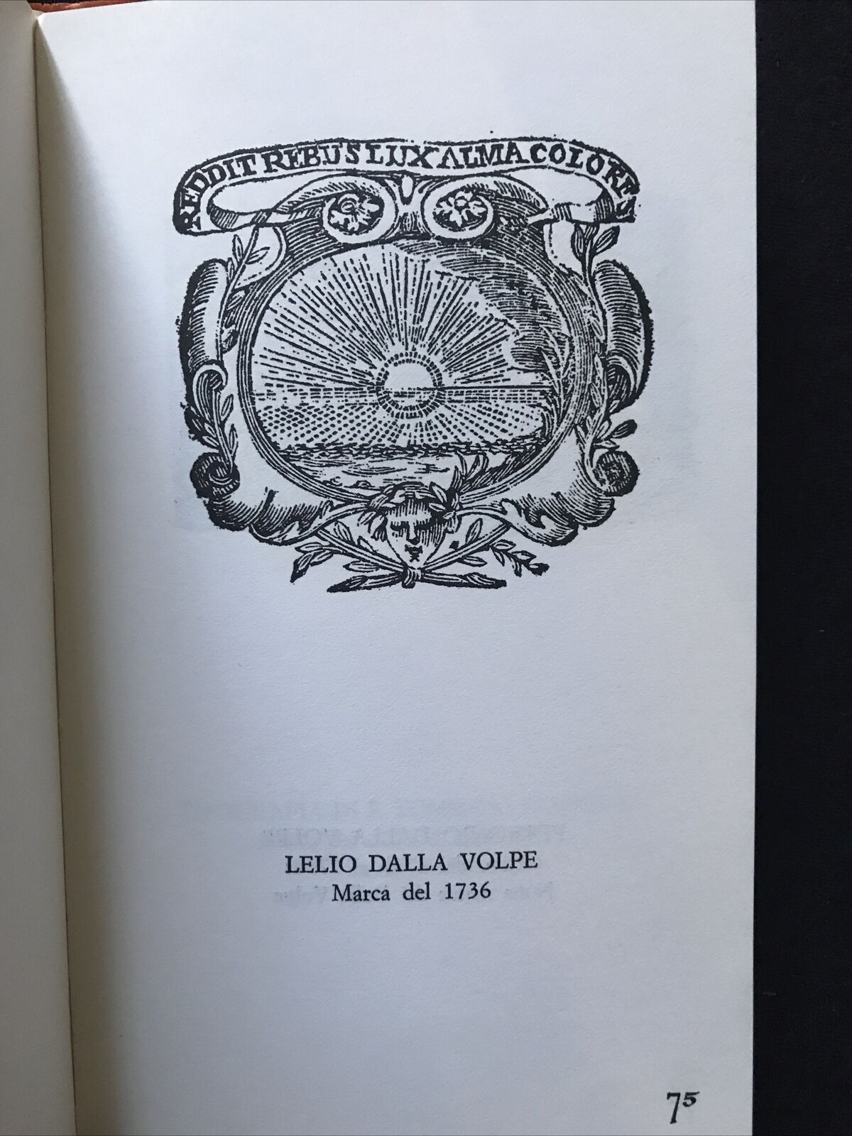 MARCHE DI ANTICHI MAESTRI STAMPATORI DI BOLOGNA, Tamari editori 1970