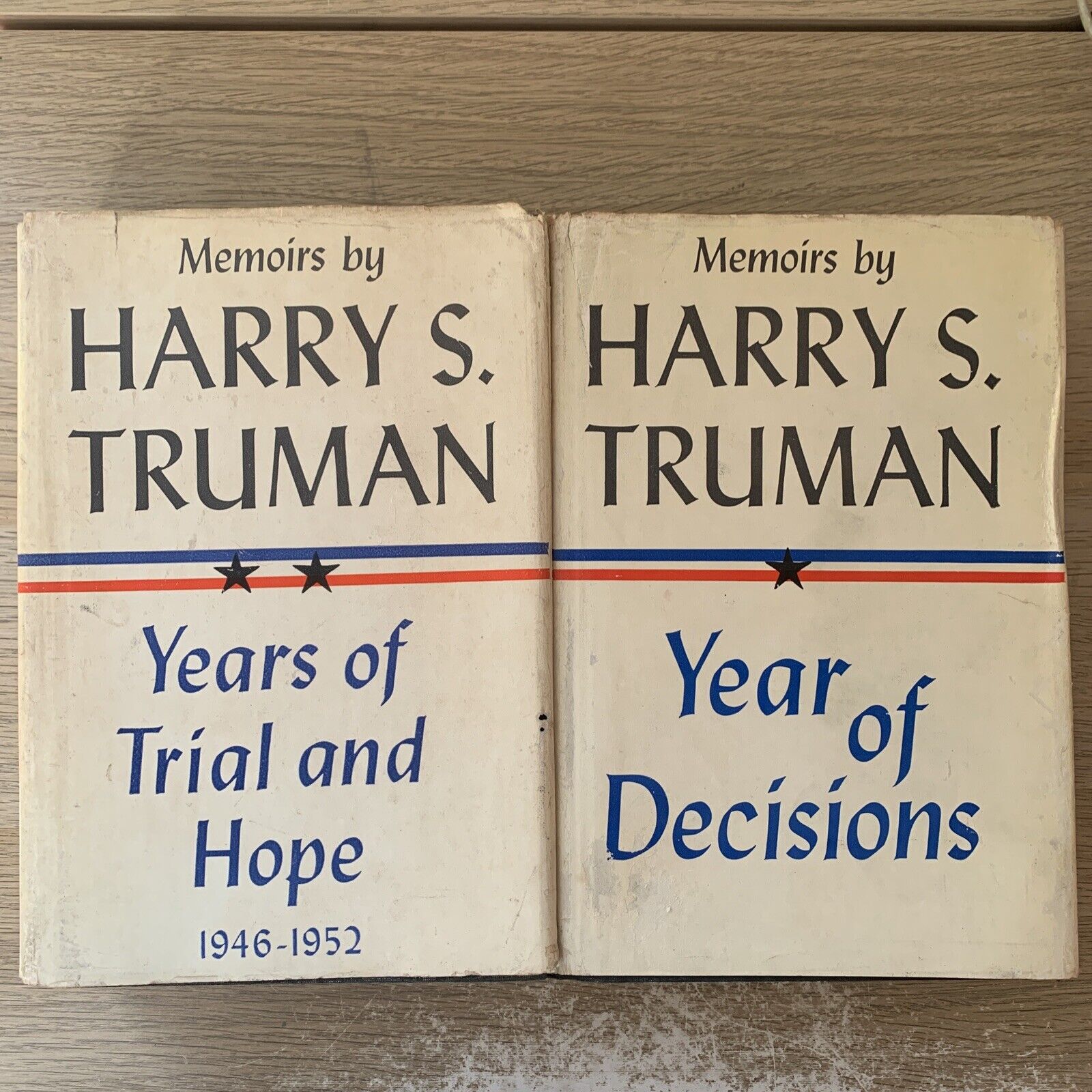 MEMOIRS BY HARRY S. TRUMAN. year of decisions, years of trial and hope 1946-1952