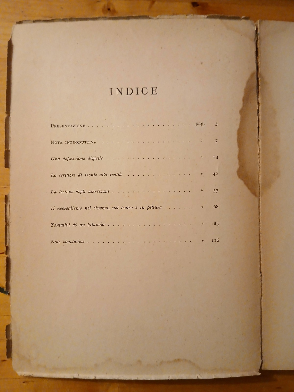 Inchiesta sul neorealismo - Carlo Bo, Edizioni Radio Italiana 1951