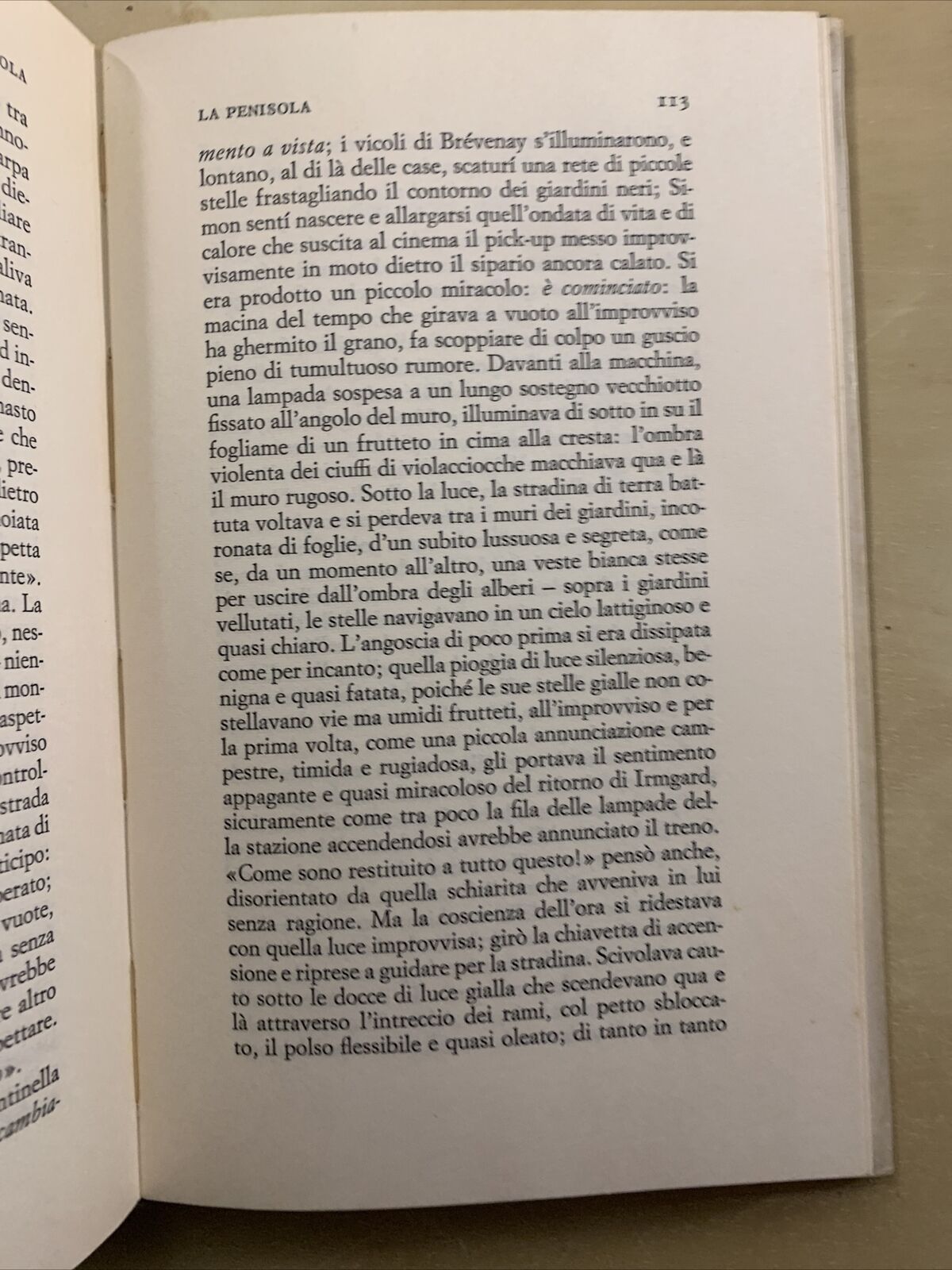 LA PENISOLA - JULIEN GRACQ. Einaudi 1972 #