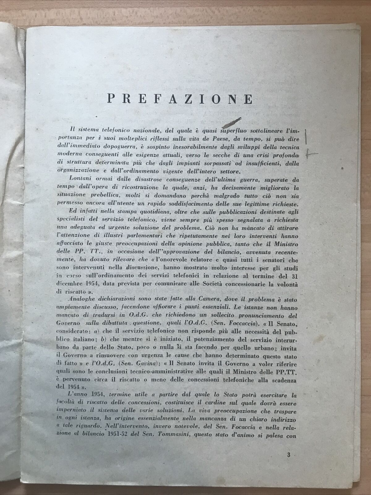 C.I.S.L verso un nuovo ordinamento telefonico, servizi telefonici telegrafici it
