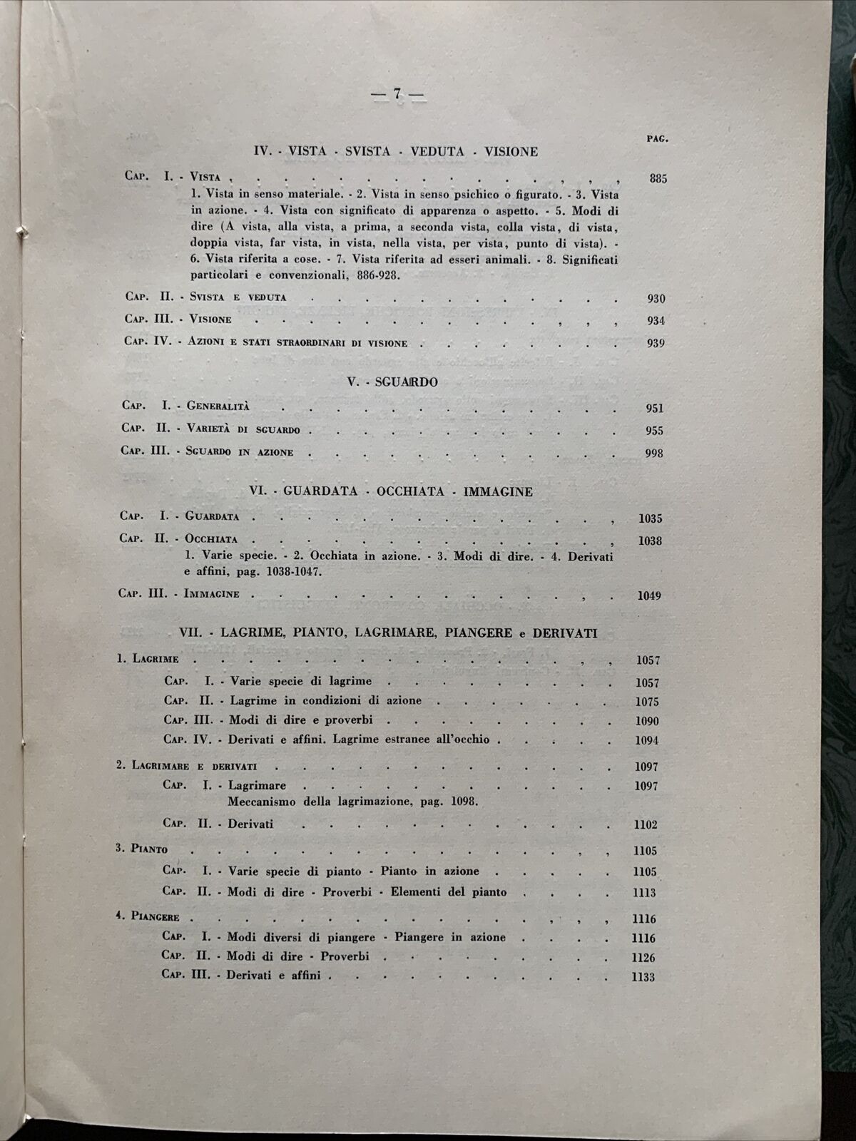 L'OCCHIO NEL LINGUAGGIO COMUNE - GIUSEPPE OVIO. 2 volumi 1941 #