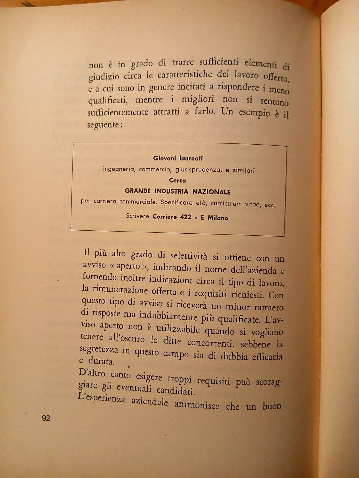 L'organizzazione del personale di vendita, Antonio Stellati - Franco Angeli 1958