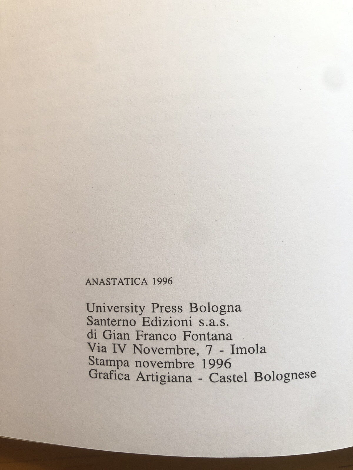 Storia di Bologna Antonio Ferri Giancarlo Roversi. Bononia University Press 1996