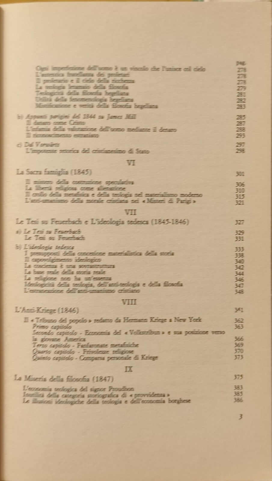 Marx - Lineamenti fondamentali critica dell'economia politica - Sulla Religione