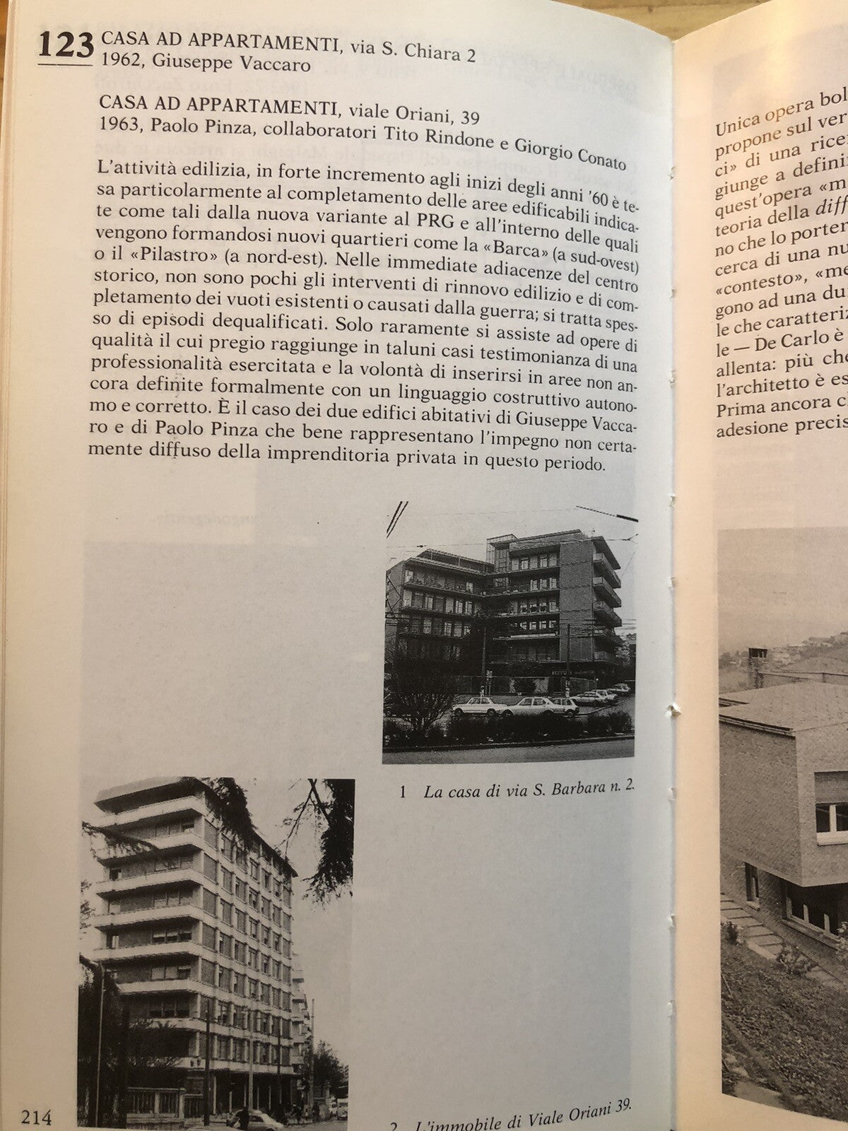 Bologna moderna 1860-1980 G. Bernabei G. Gresleri, Patron 1984