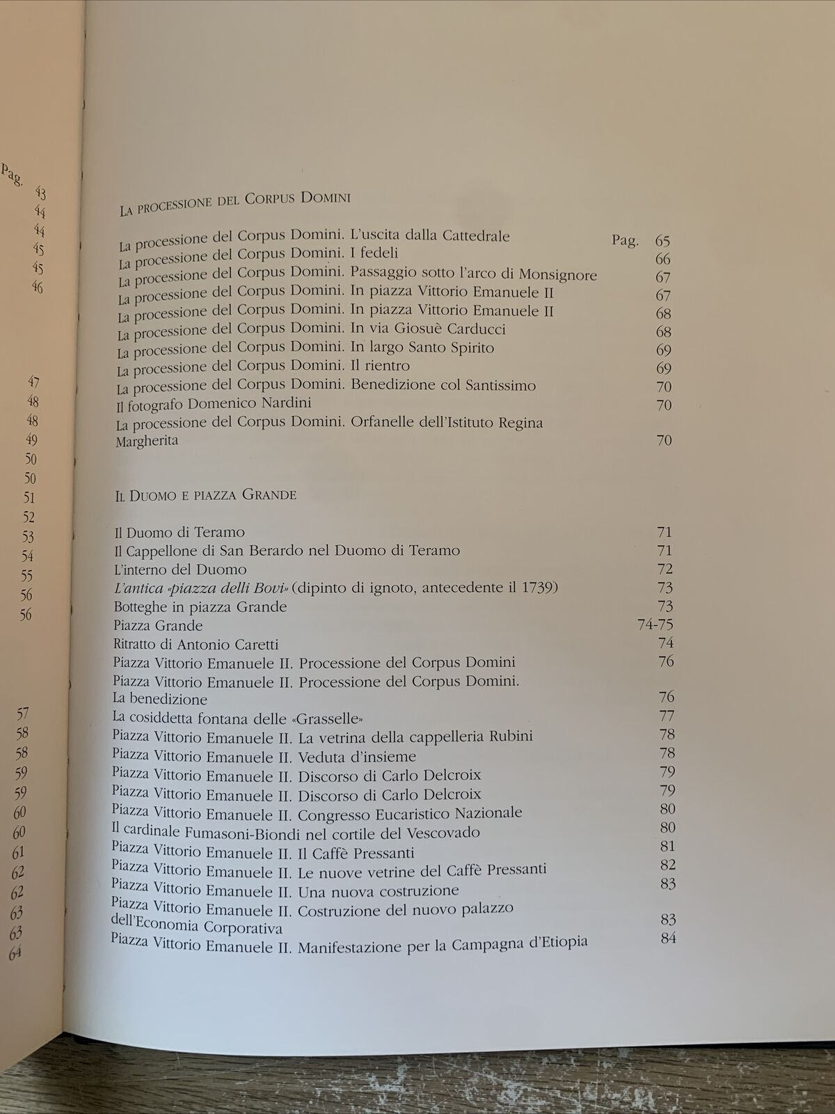 TERAMO COM'ERA. EDITALIA 1996
