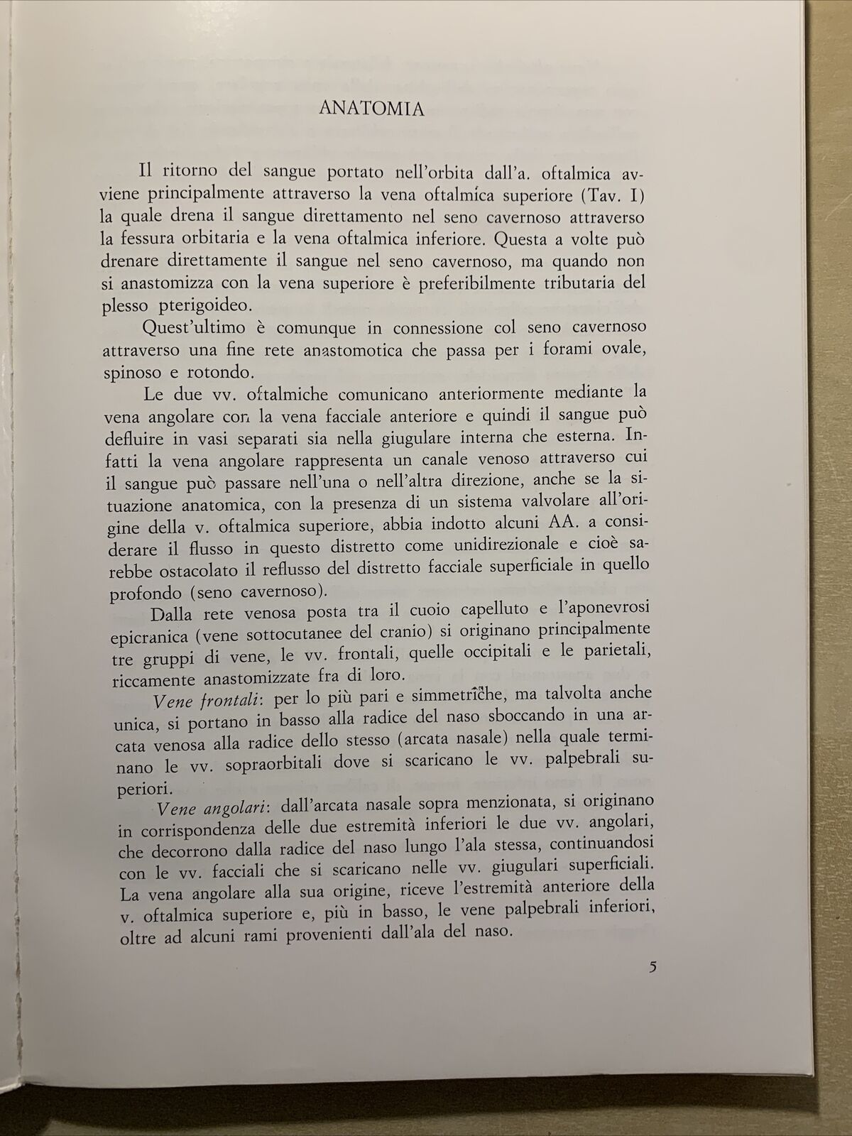 STATO ATTUALE DELLA FLEBOGRAFIA ORBITARIA - CRISTINI, CARAMAZZA, GIORDANO #